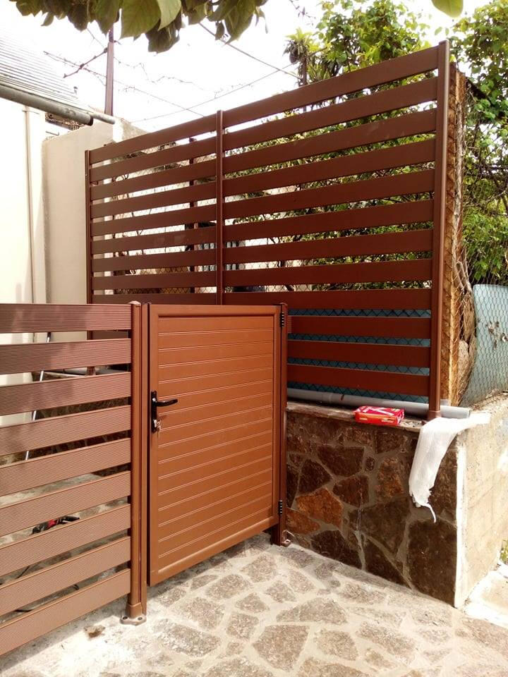 Κάγκελα αλουμινίου